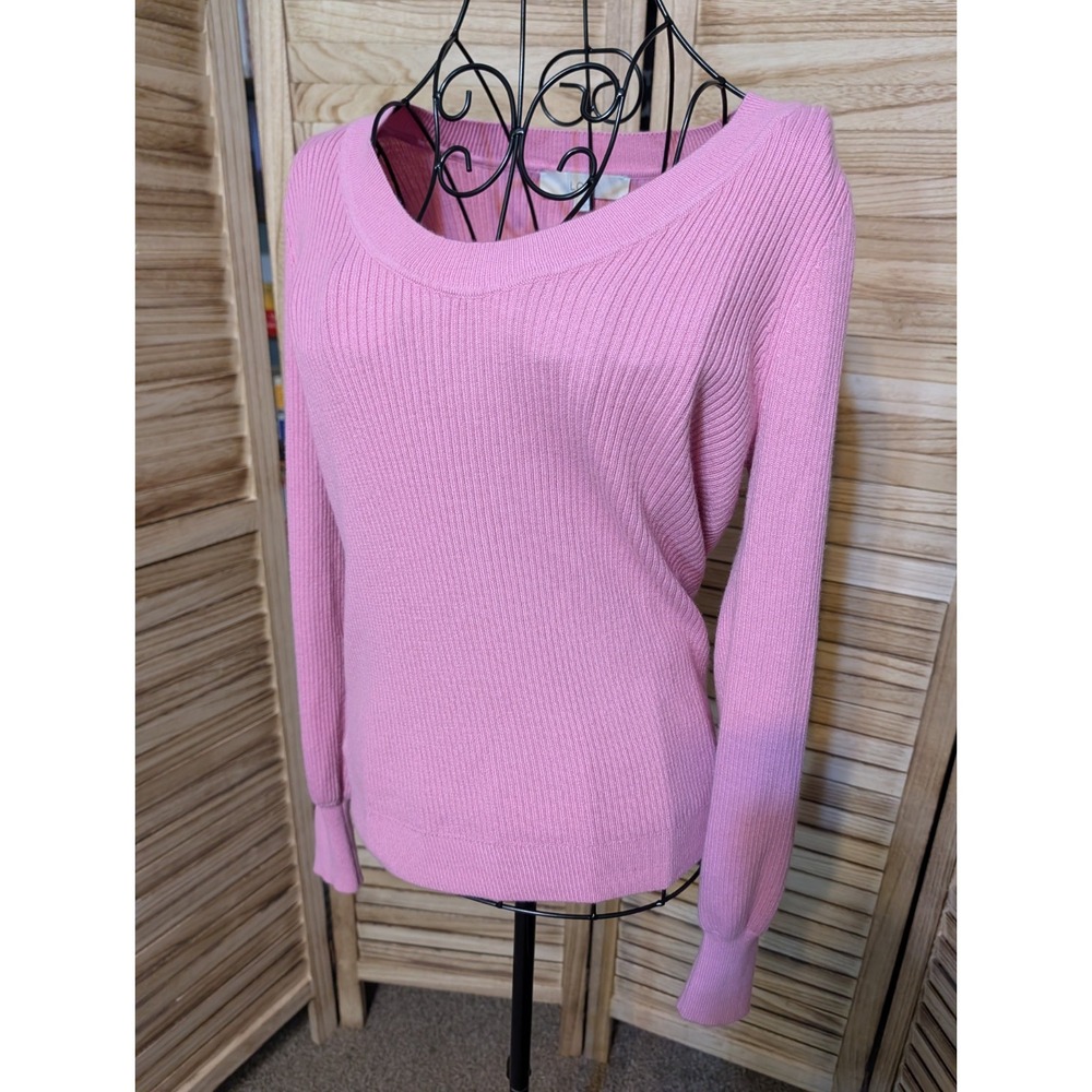 Loft Women's Pink Long Sleeve Sweater Size Small